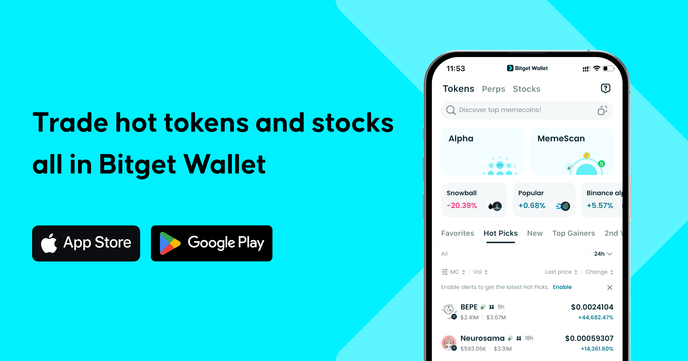Bitget wallet dashboard with multi-chain assets